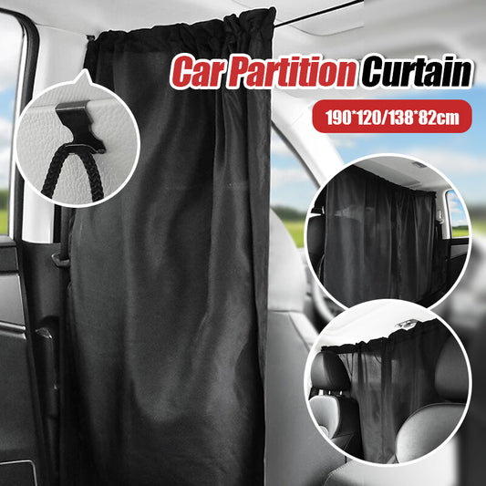 Set of 2 for Toyota Car Divider Curtain Sun Shade Side Window Privacy Travel Nap