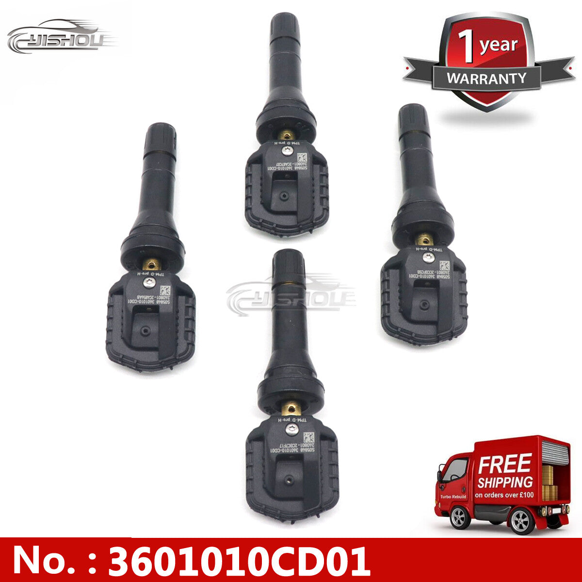 4P 3601010-CD01 TPMS Tire Pressure Sensor Suitable for Changan CS35 CS55 PLUS Raeton CC