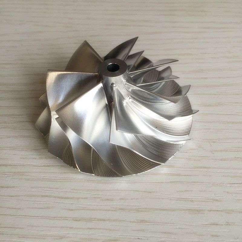 K04 5306-123-2014 upgrade 51.03/61.98mm 7+7 blades billet compressor wheel