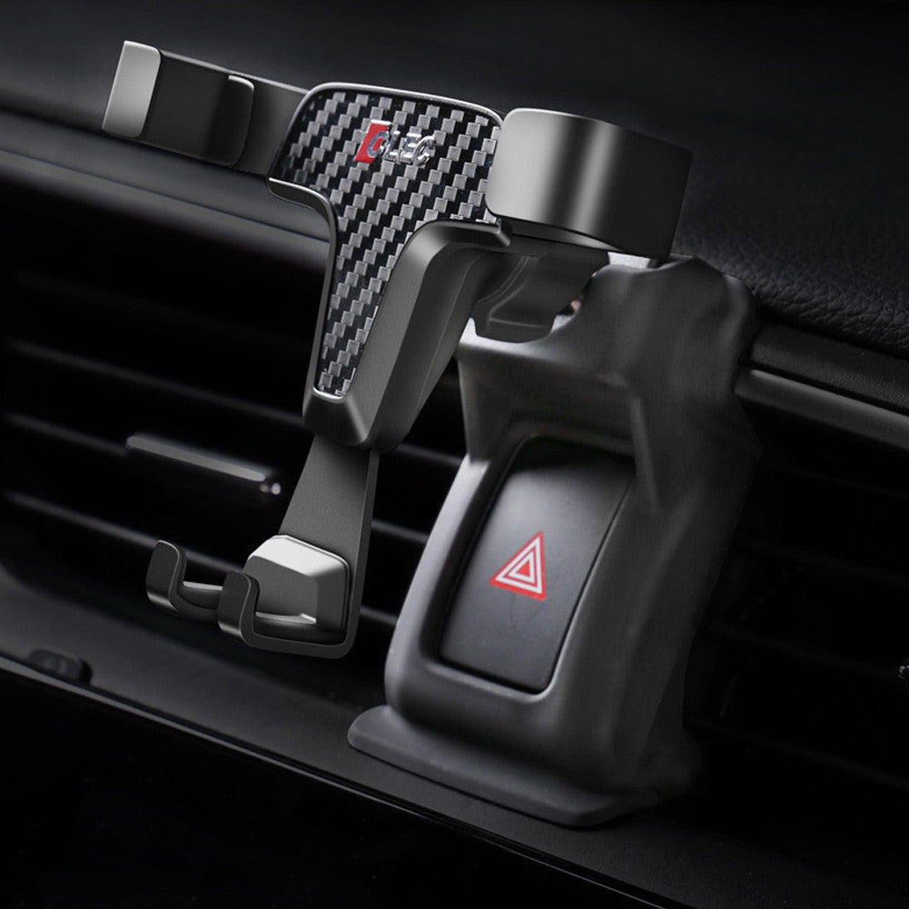 Carbon fiber gravity adjustable phone holder suitable for 16+ for Honda for Civic