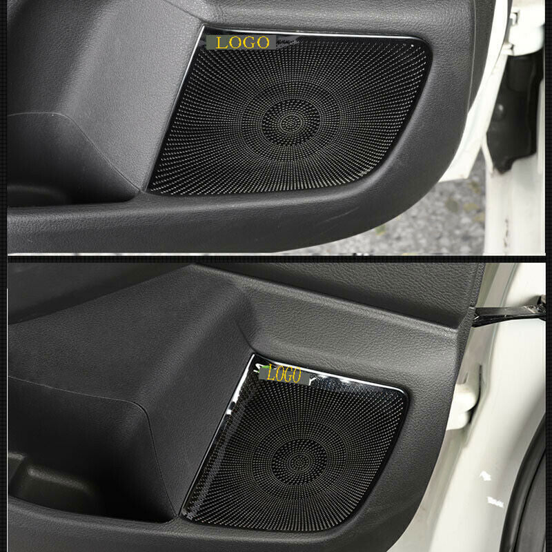 for Nissan Sylphy/Sentra 20-23 Black Titanium Inner Door Horn Speaker Cover Trim