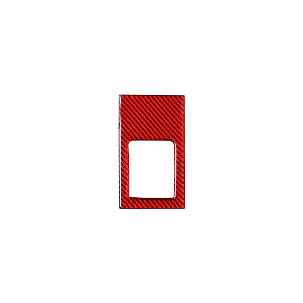 Red carbon fiber interior panel cover trim for Porsche for Panamera 10-16