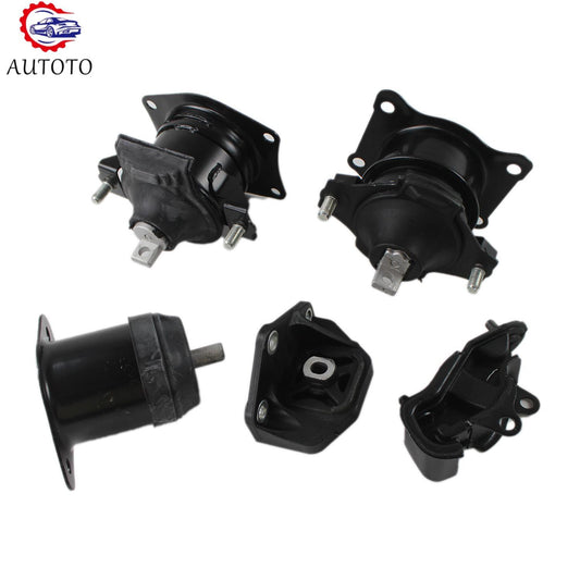 5pcs Engine Motor  Trans Mount Kit for Acura TL 3.2L Auto Trans 2004 2005 2006