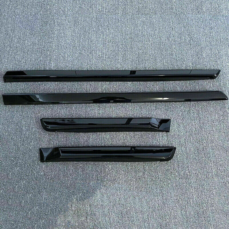 for Toyota for Land Cruiser LC200 2008-2021 Black Side Door Body Panel Decor Trim