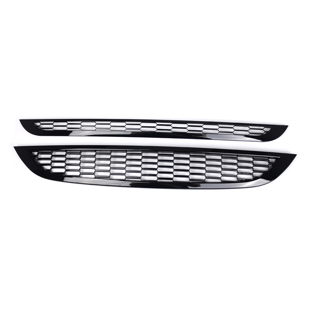 Black Front Bumper Grille Mesh Grill for BMW for Mini Cooper S R50 R52 R53 2001-2006