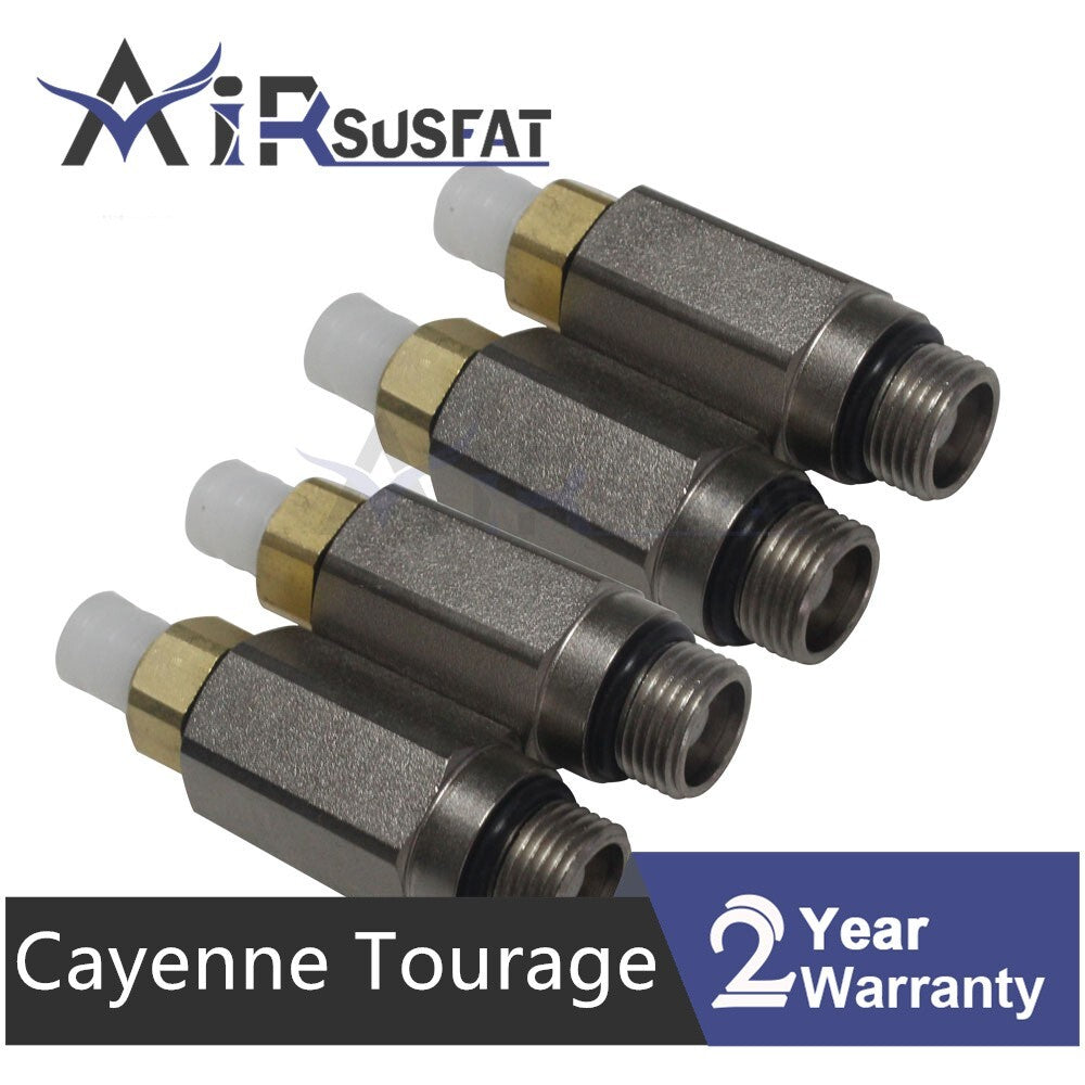 4 Front Rear Air Suspension Pressure Valve for Porsche for Cayenne 958 Tourage 11-18