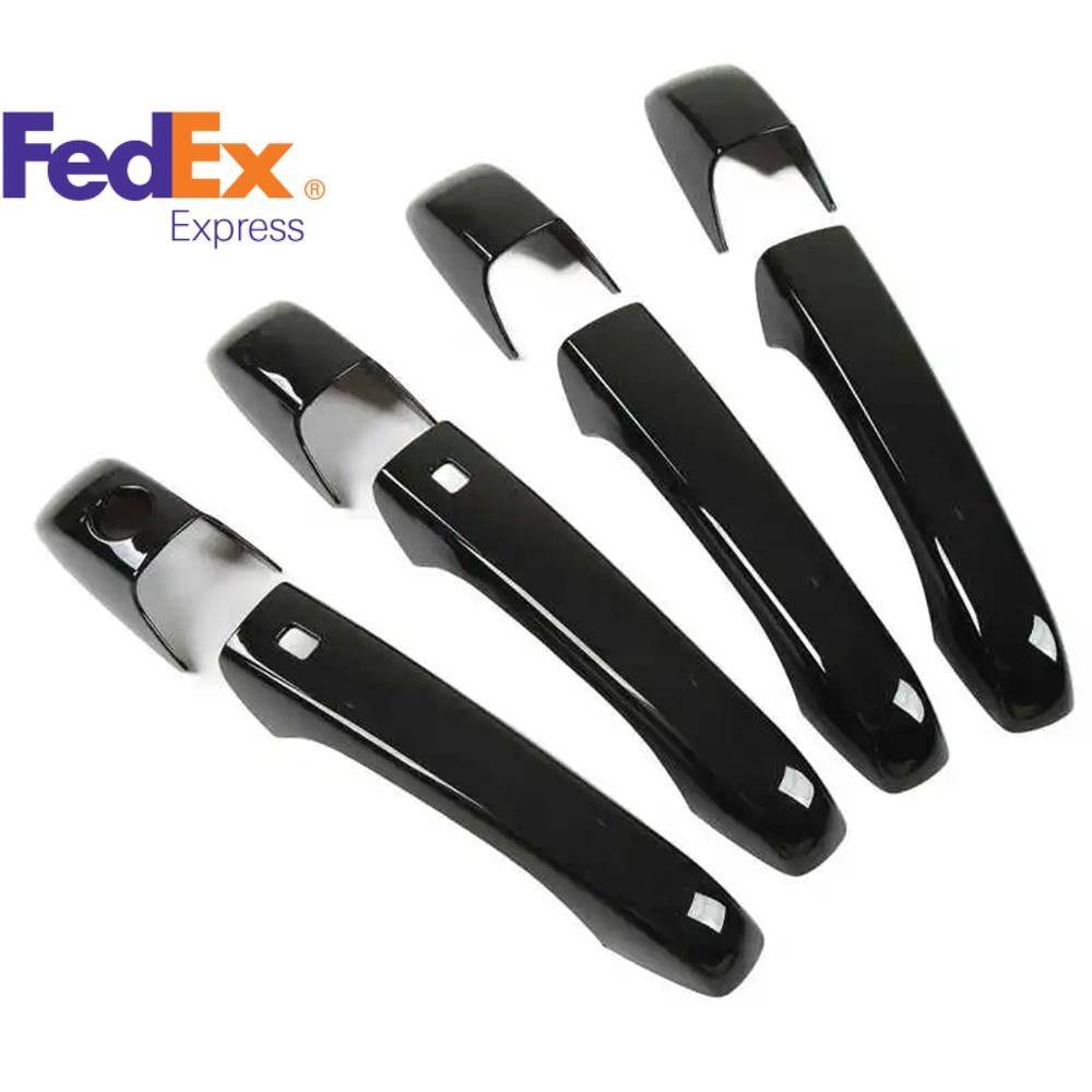 Glossy Black Door Handle Cover for Jeep for Grand Cherokee for Dodge Durango 2011-2020