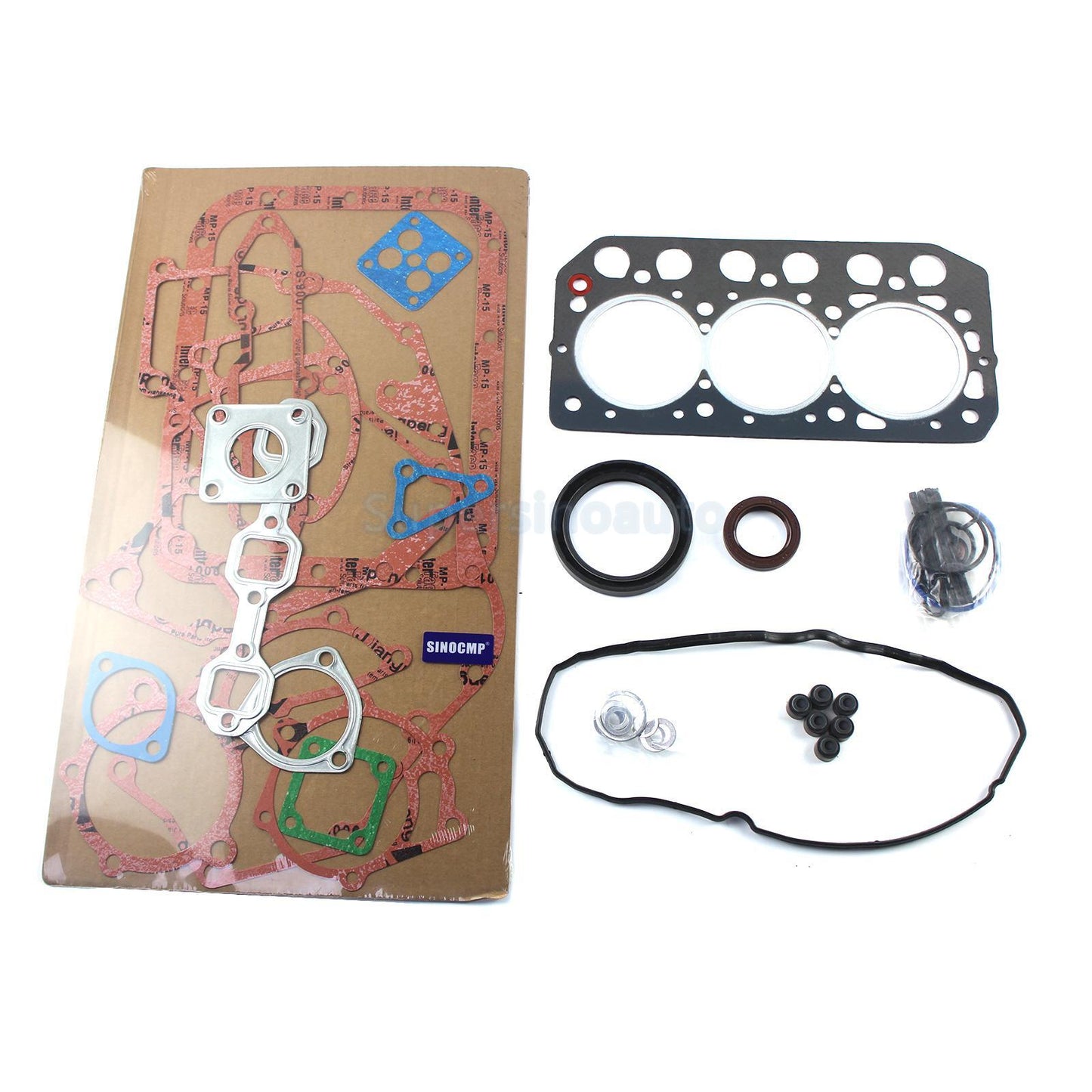 S3L S3L2 Engine Overhaul Rebuild Kit for Mitsubishi w/ Valves Gasket Pistons Set