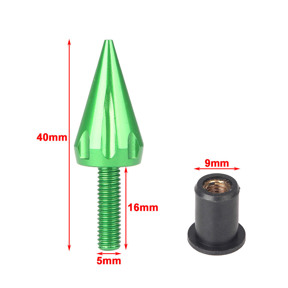 Spike Windshield Bolt Screw for Honda for Yamaha for Suzuki for BMW for Ducati Universal Blue