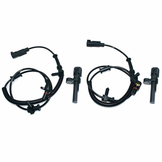 4-Piece ABS Wheel Speed Sensors (Front and Rear LH) for Dodge for RAM 1500 Pickup (December 2009)