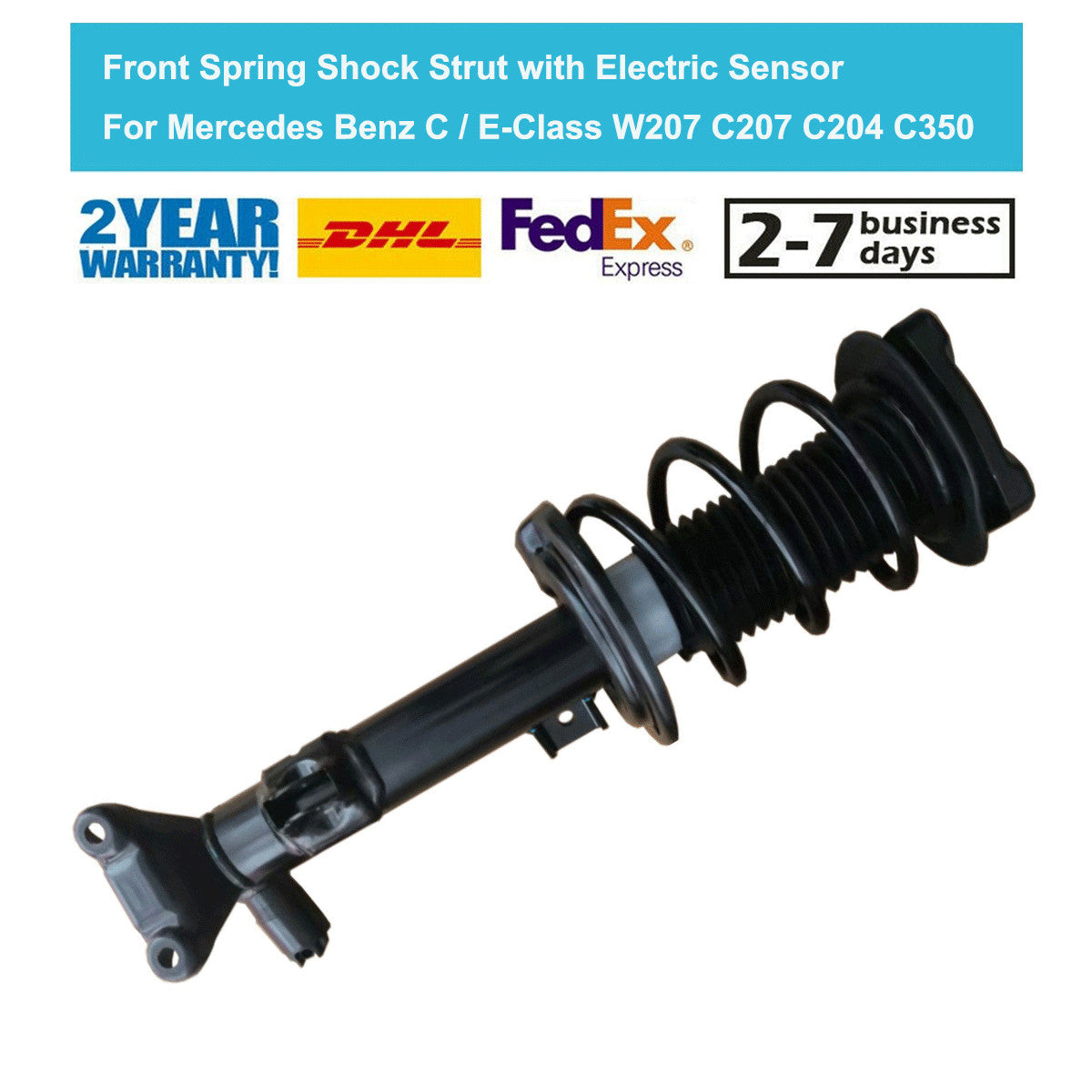 for Mercedes C-Class C204 C207 E-Class E200 E350 Front Left Shock Strut Assembly