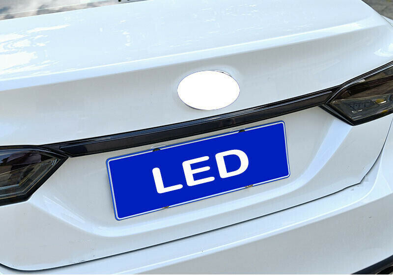 for Toyota for Camry 2018-2023 Smoked Black Rear Door Trunk LED Tail Light Lamp Trim