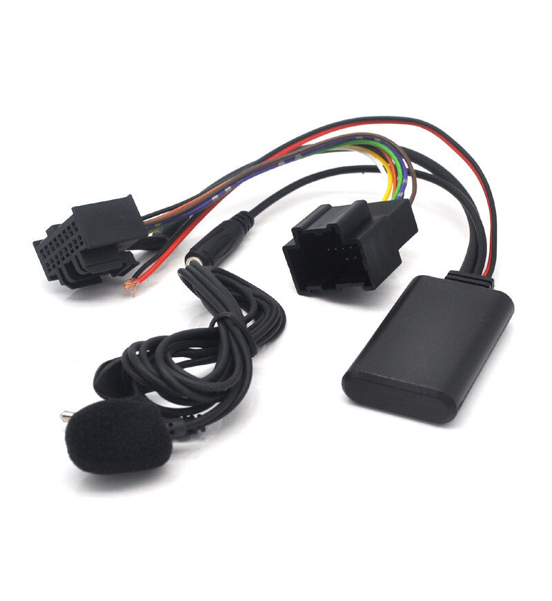 Bluetooth mp3 handfree phone mp3 aux input adaptor cable module for Saab 9-3 9-5