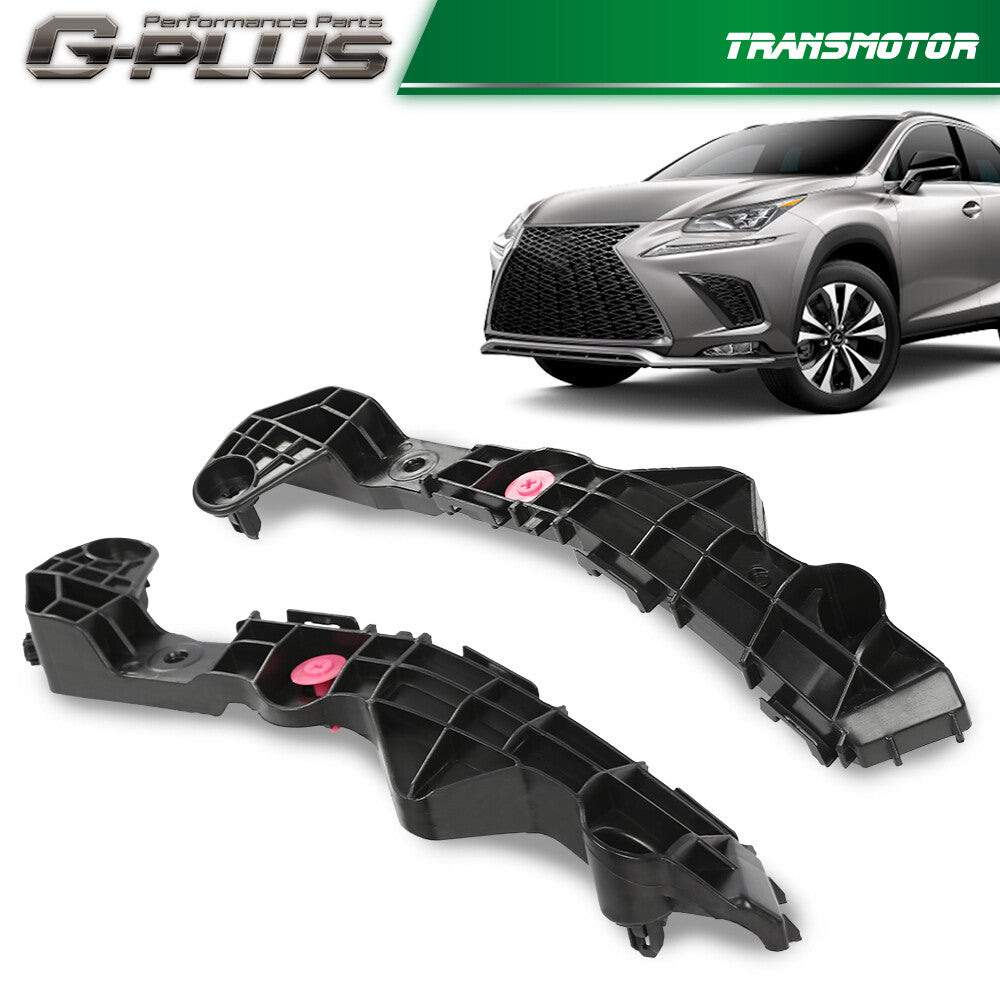 Front left and right bumper bracket holders are suitable for 2015-2021 for Lexus NX300h.