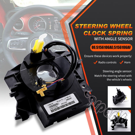 2007-18 NEW New Steering Wheel Clock Spring 5156106AD for Jeep for Wrangler JK US