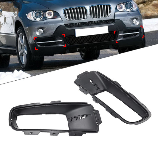 Front Bumper Grille Bezel Fog Light Cover for BMW X5 E70 2006-2010