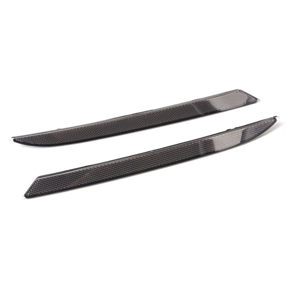 2- Black-Smoked Lens Rear Bumper Reflector Lenses for Ford - for Mustang 2018-2022