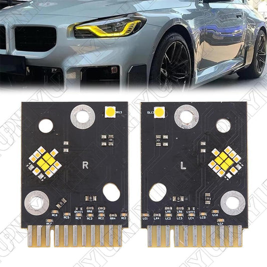 2¡Á Daytime Running Light LED Board 12160010070 for BMW G87 G42 M2 M240I 2023-24