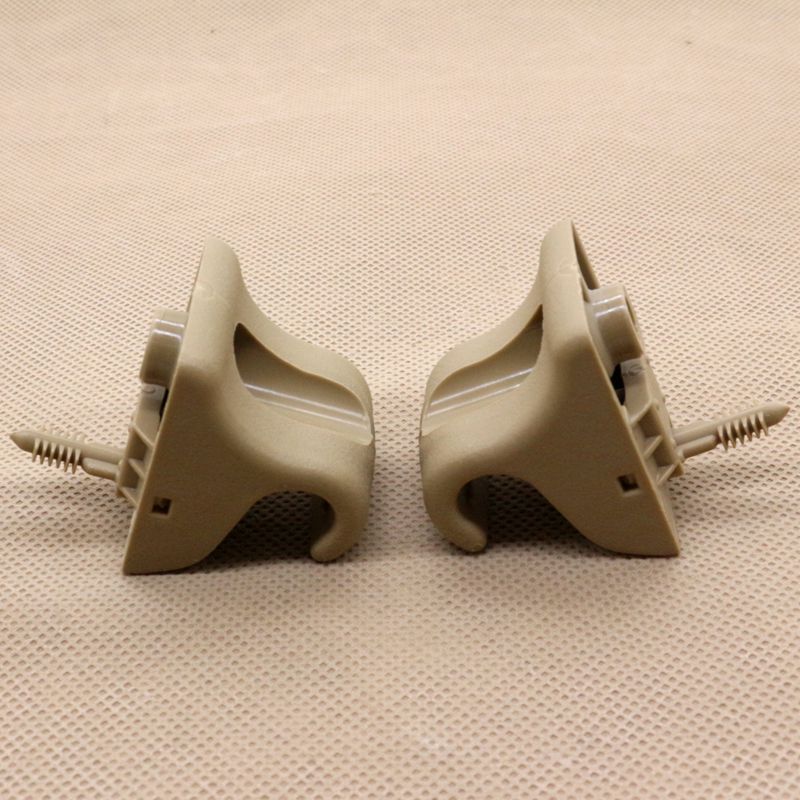 2-Pack LH  RH Side Beige Sunshade Clips 852353K000QS Suitable for Hyundai Sonata 2006-08