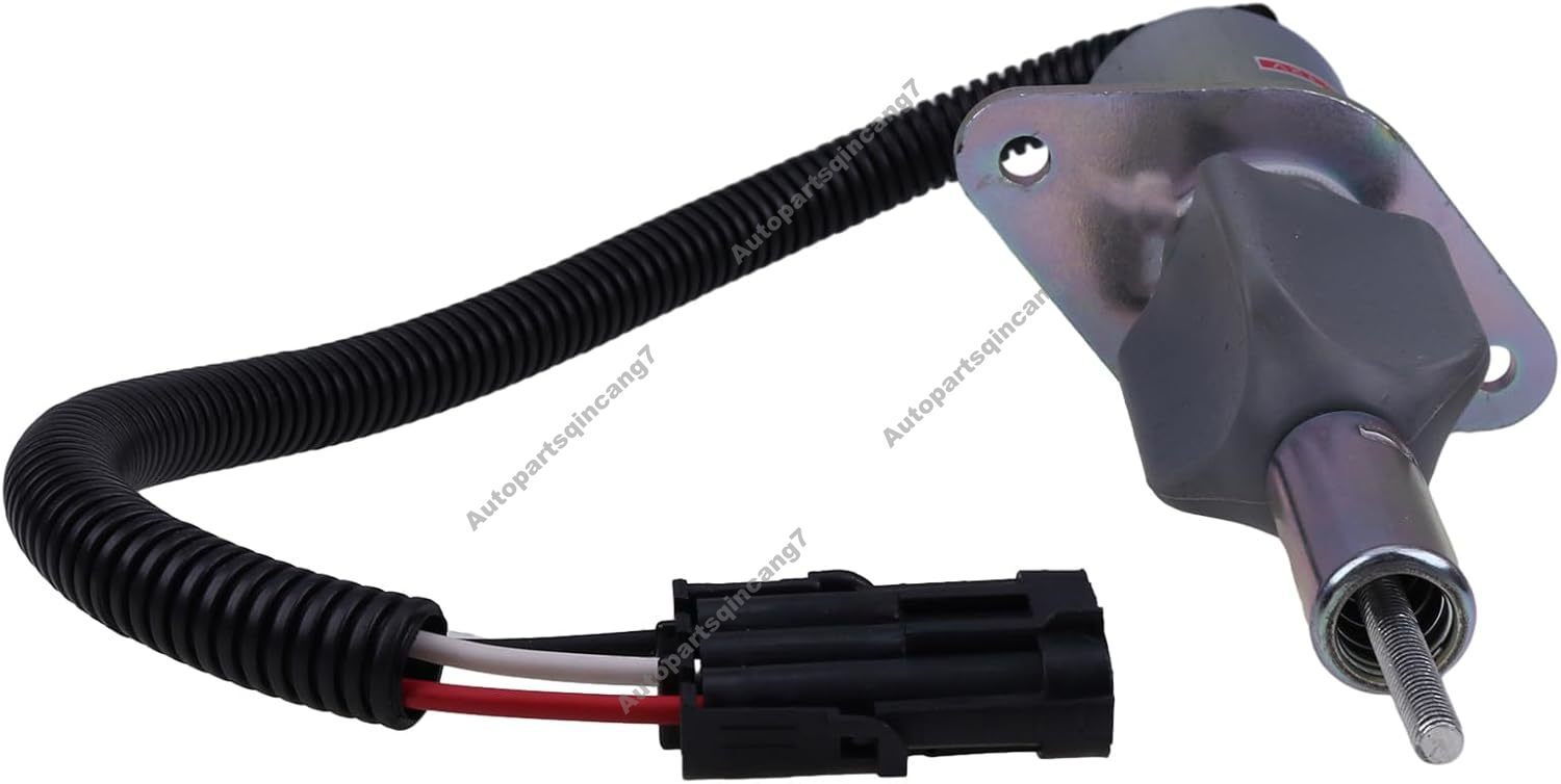 12V Fuel Shutoff Stop 87420950 for CASE Engine 6831T Tractor 8920 9310 MX220