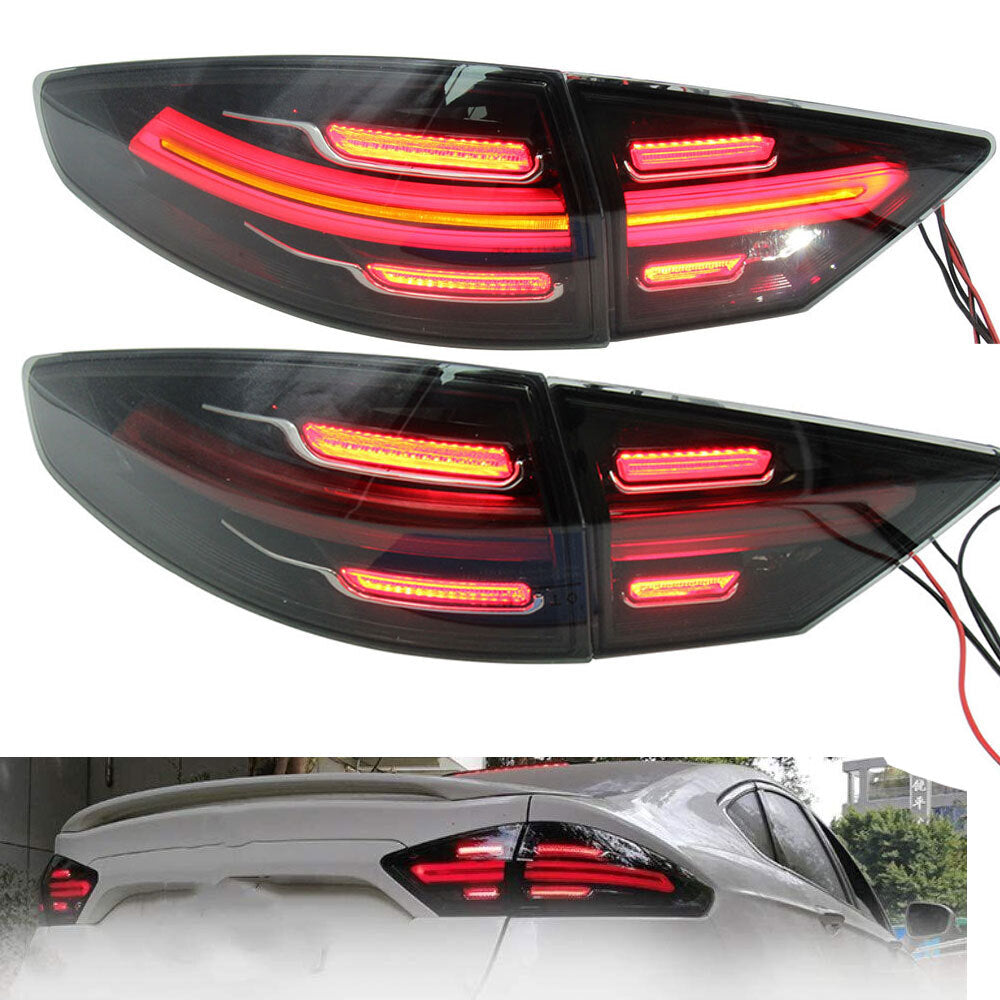 Smoke Rear Lamp LED Sequential Tail Lights Fit for Tesla Model 3 for Model Y 2017-2021