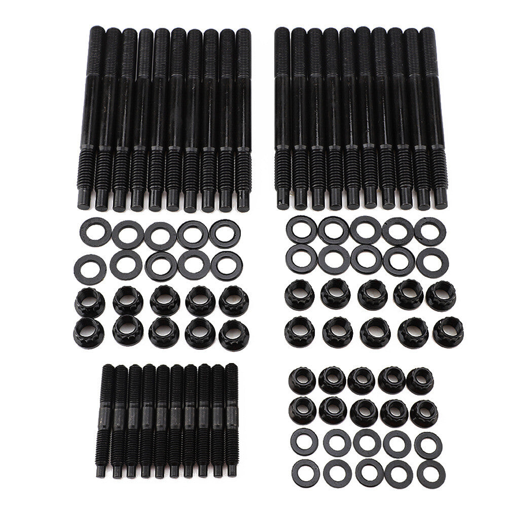12-Point Cylinder Gasket Head Stud Kit for Chevy LS1 LS3 2004+ 5.3L 5.7L 6.0L