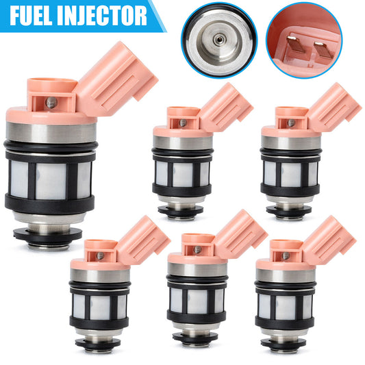 6x Fuel Injectors 166001800 For 1996-2004 for Nissan Frontier Pathfinder Xterra 3.3L