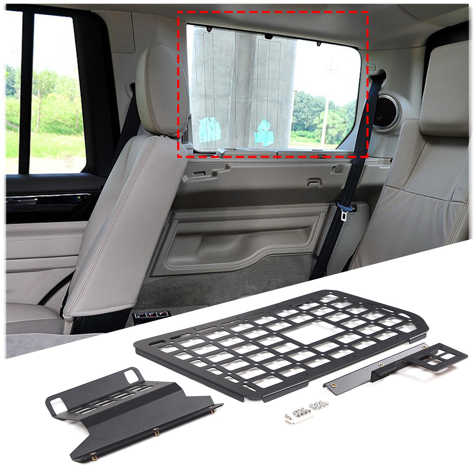 4-Piece Carbon Fiber Side Fender Vent Trim Frame for Corvette C6 2005-2013