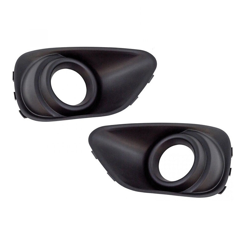 1Pair Left+Right Fog Light Trim Fog Lamp Bezel Cover for Jeep Compass 2011-2017