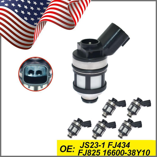 6x New Fuel Injectors for Nissan Frontier Pathfinder Xterra 3.3L V6 16600-38Y10