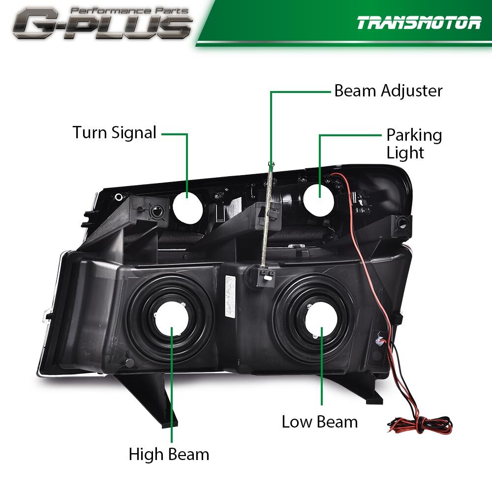 Suitable for 04-12 Gimsi for Canyon / for Chevrolet Colorado LED DRL cigarette light + bumper light