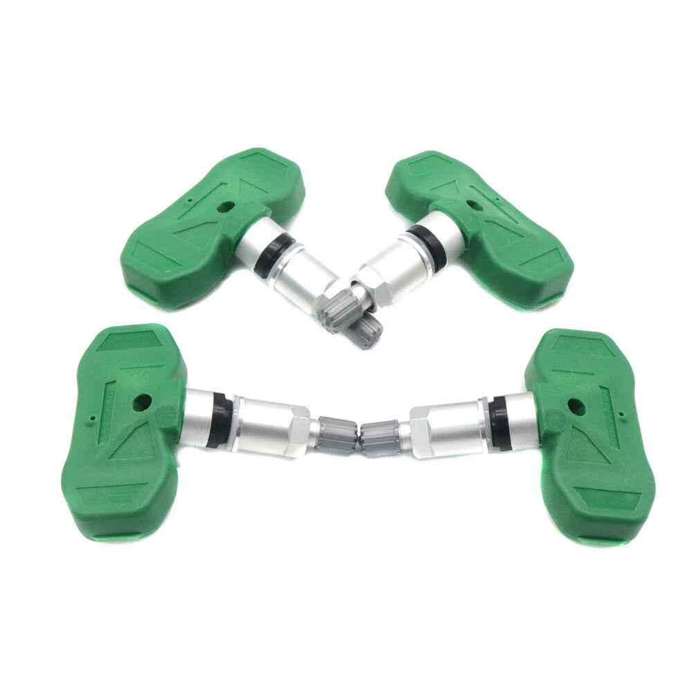 4x New Green Tire Pressure Sensor TPMS For GM for Cadillac CTS for Buick Chevry 15268606