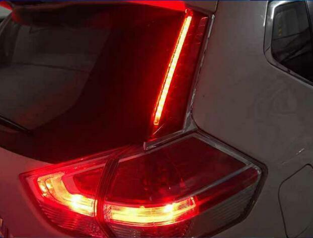 for Nissan Rogue 14-2021 LED rear side pillar signal brake light Accessories 2x