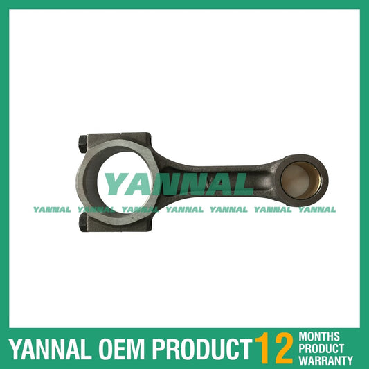 Connecting rods for Yanmar 3TNE74 excavators, loaders, tractors, and forklifts.