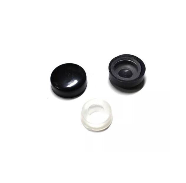 1 piece car license plate frame cover cap, trunk 4-hole black, suitable for Toyota