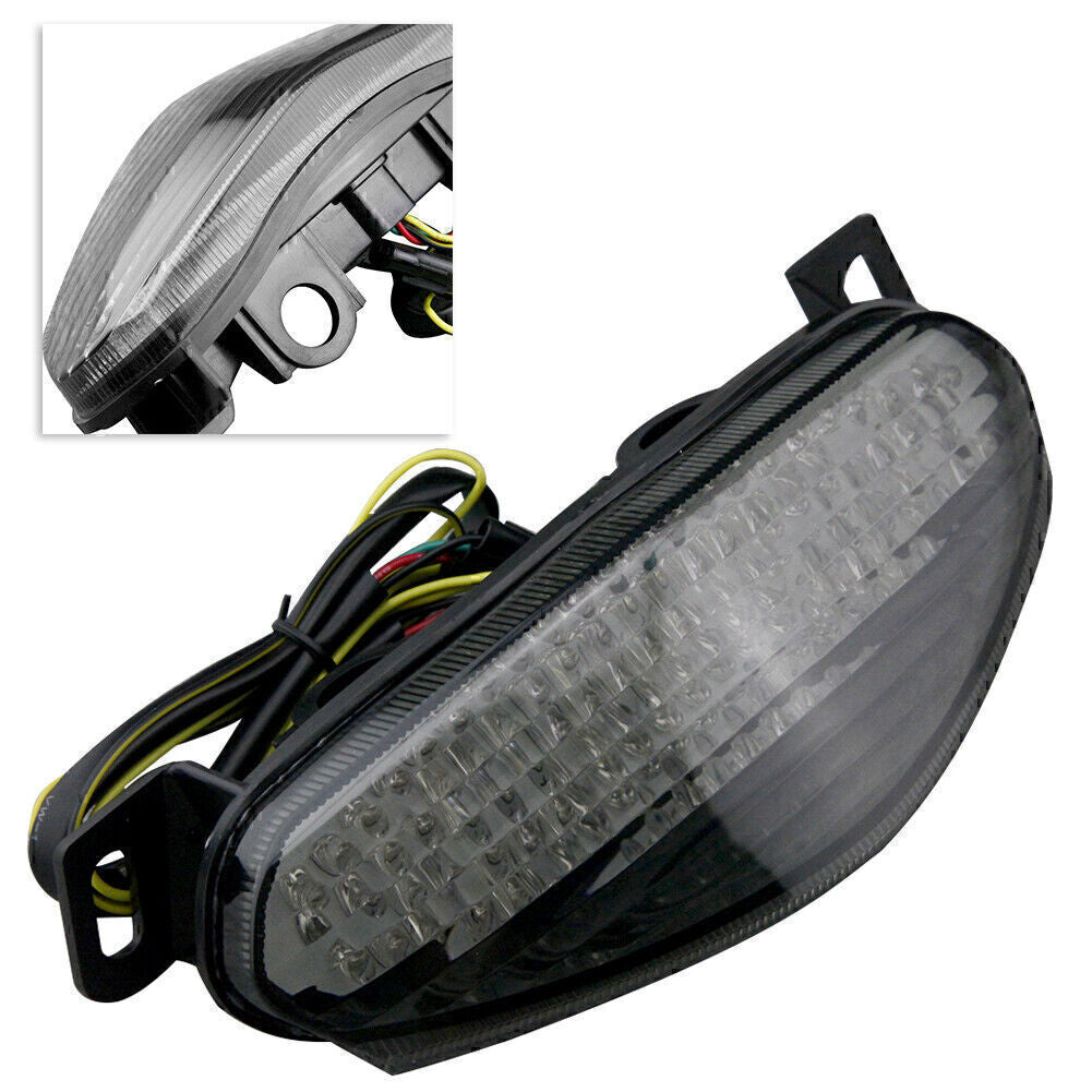 LED Tail Light Brake Turn Signal Lamp for Kawasaki 650R ER-6 09-10 Smoke