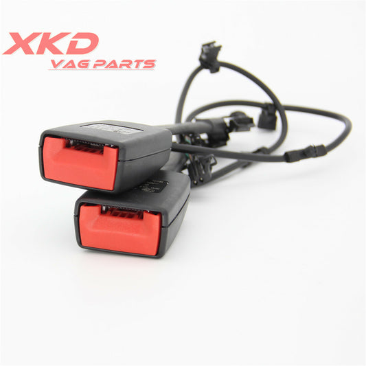 2-Piece Front for Seat Belt Buckle Set Suitable for Audi A4 A5 A6 R8 RS4 8K0857755F