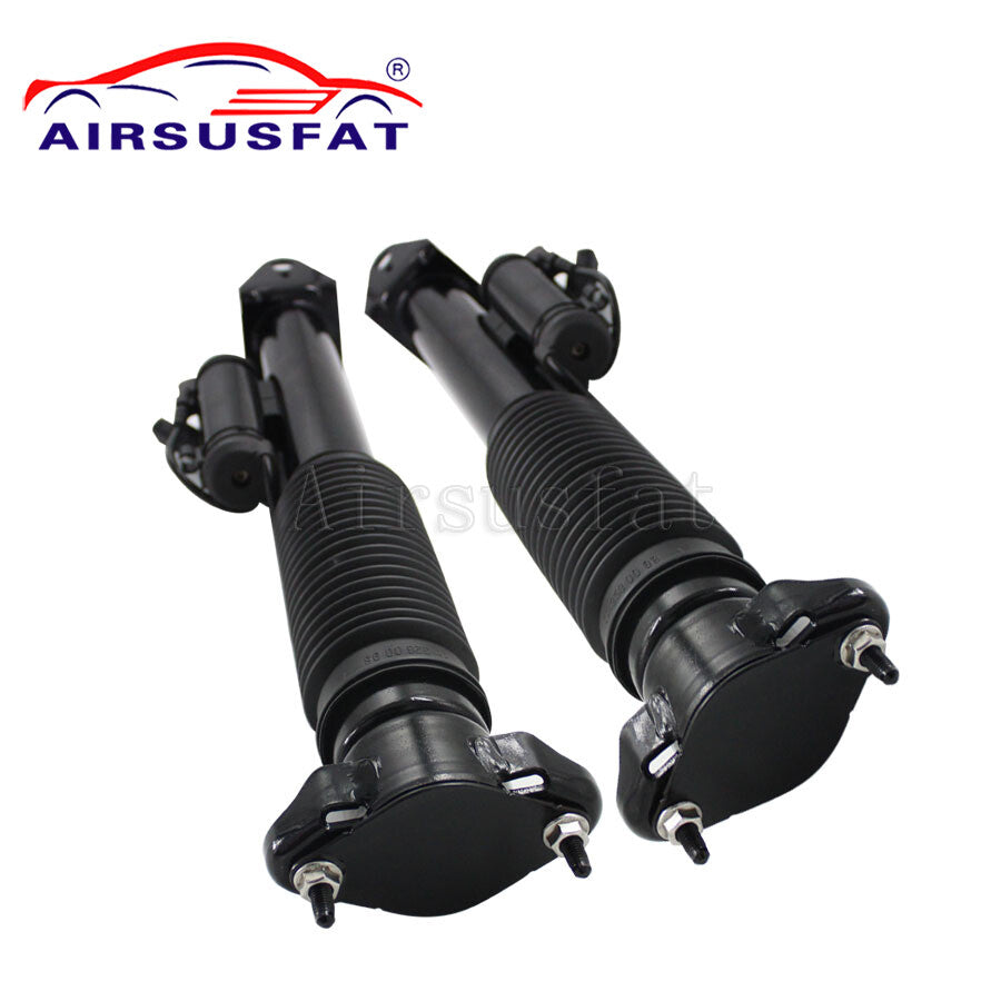 A pair of rear suspension shock absorbers with ADS struts for Mercedes W166 GL ML class, model 1663260500
