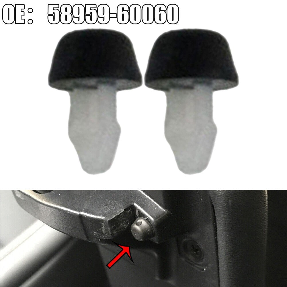 2pcs Central Armrest Rubber Buffer Bumper Damper For Prado LC120 2003-09
