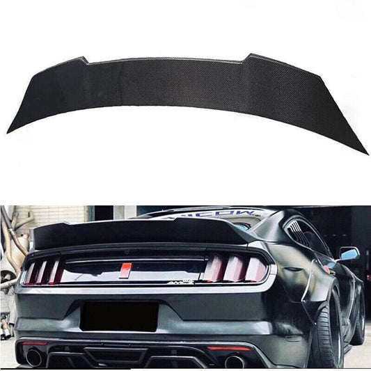 Carbon fiber is suitable for 2015-2023 for Ford for Mustang GT MD style HIGHKICK TRUNK SPOILER WING