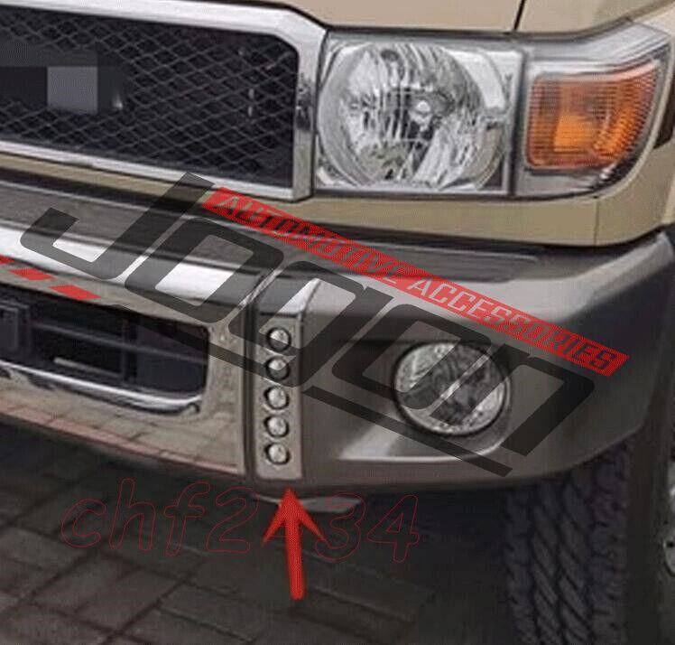 LED Driving Fog Light Cover Fit for Toyota for Land Cruiser LC70 LC76 LC77 LC78 LC79