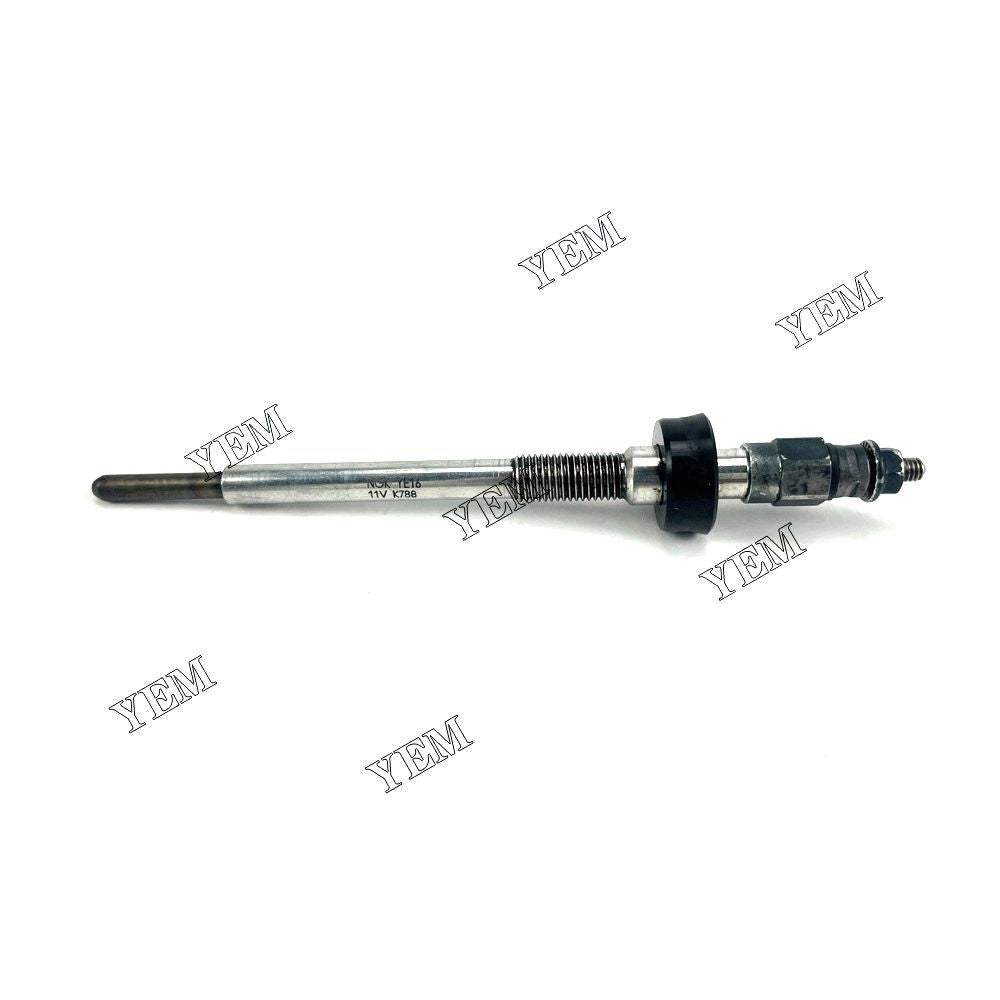 4PCS V2607 Glow Plug Fit For Kubota Excavator KX057-4 KX057-5 U55-4 Engine.