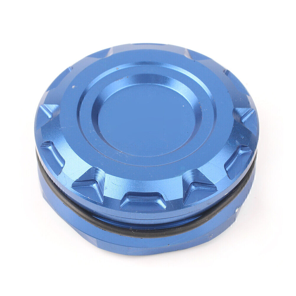 37MM CNC Rear Brake Fluid Reservoir Guard Fit for Kawasaki / for Yamaha / for Suzuki / for Honda Blue