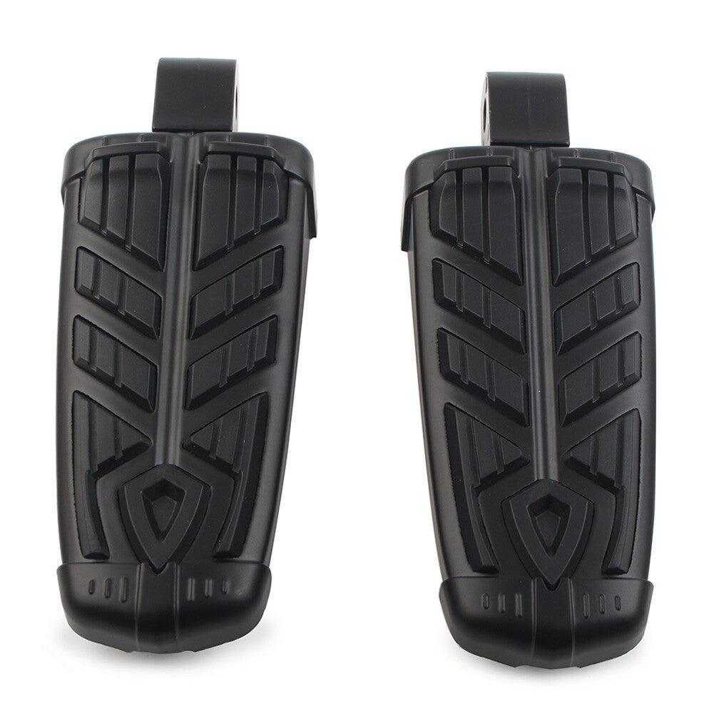 2PCS hintere Fu?rasten Fu?rasten Pedale Set f¨¹r for Honda VTX 1800 2002-2008 Schwarz
