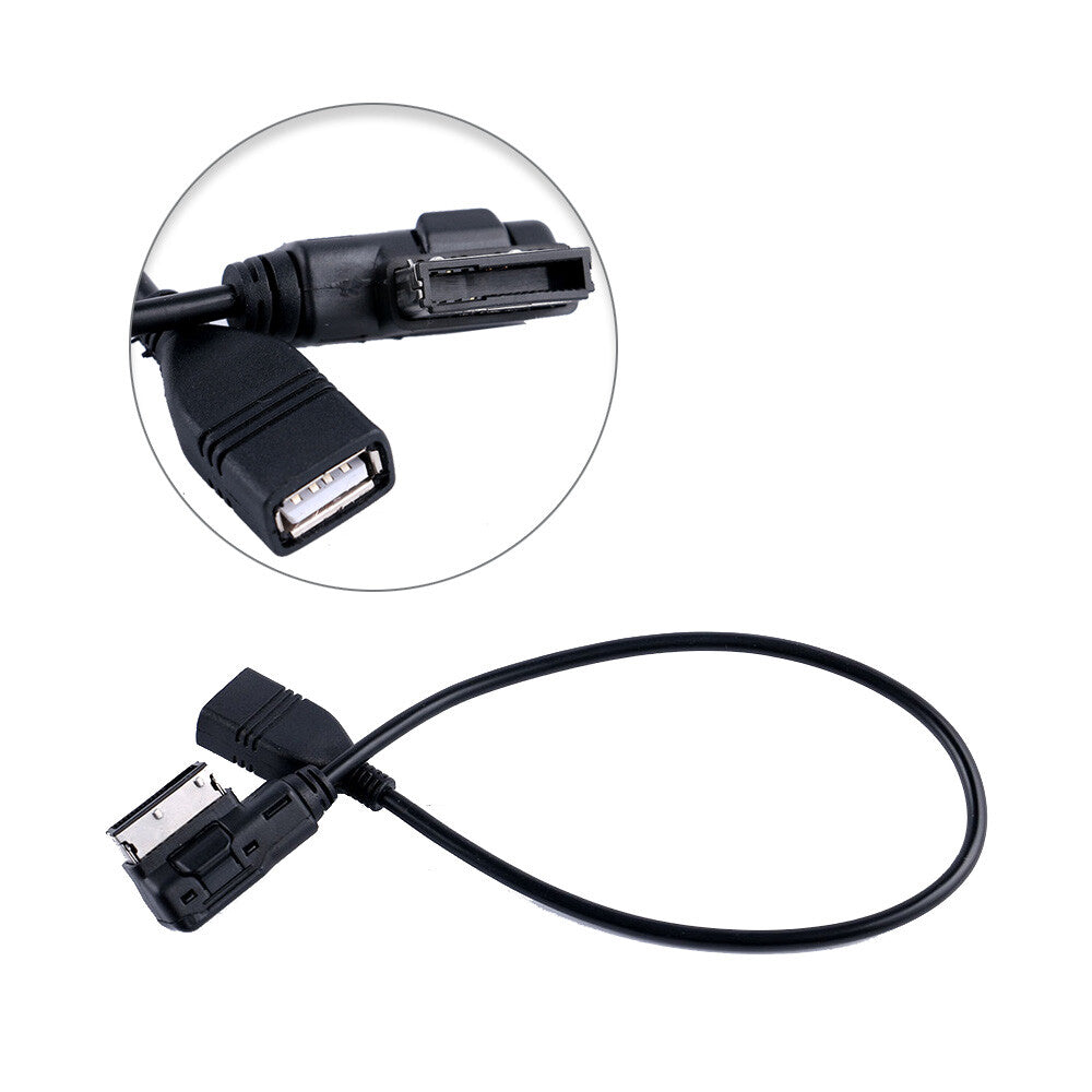 Fit for Mercedes AUX Media Interface USB Cable AMI Adapter Flash Drive MP3 Replace