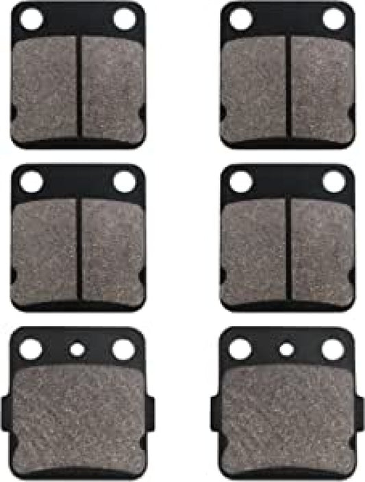 Brake Pads for Yamaha Banshee 350 1990-06/Warrior 350 1989-04/ 125 YFM 125