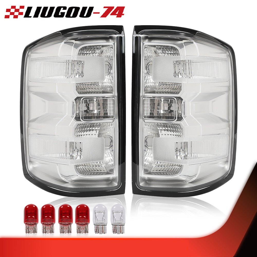 Suitable for 14-19 year old for Chevrolet Silverado 1500 2500 3500 HD tail brake lights (1 pair)