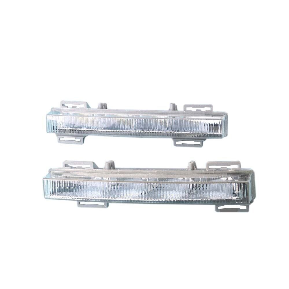 2x L+R LED Daytime Running Light Lamp for Mercedes ML-Class 12-15 GL-Class 13-15