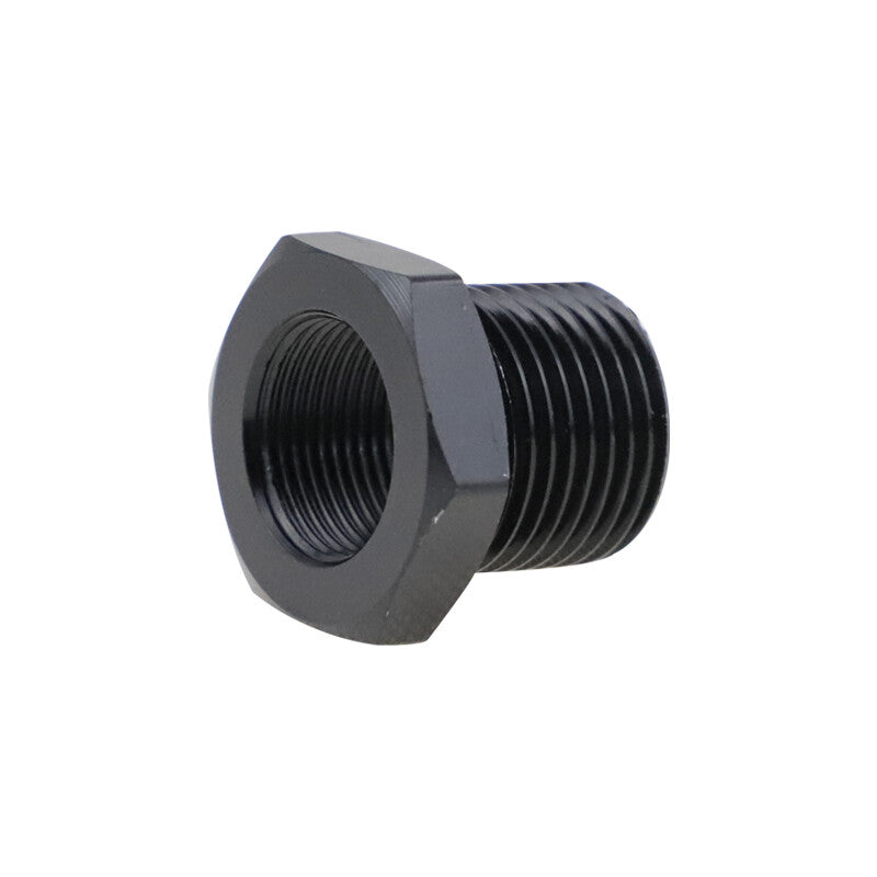 2PCS Black 5/8-24 to 3/4-16 Automotive Threaded Oil Filter Adapter