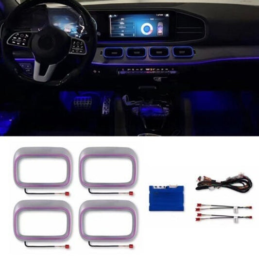 Ambient Light Air Vent for Mercedes-Benz GLE GLS W167 2020-2023 GLE350 GLE450